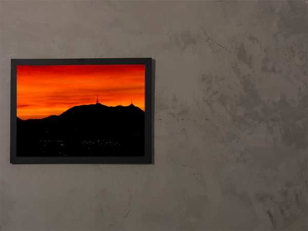 Entardecer no Pico do Jaraguá  - Quadro decorativo fotográfico Fine Art. - Image 5
